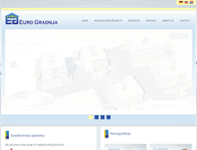 Tablet Screenshot of eurogradnja.hr